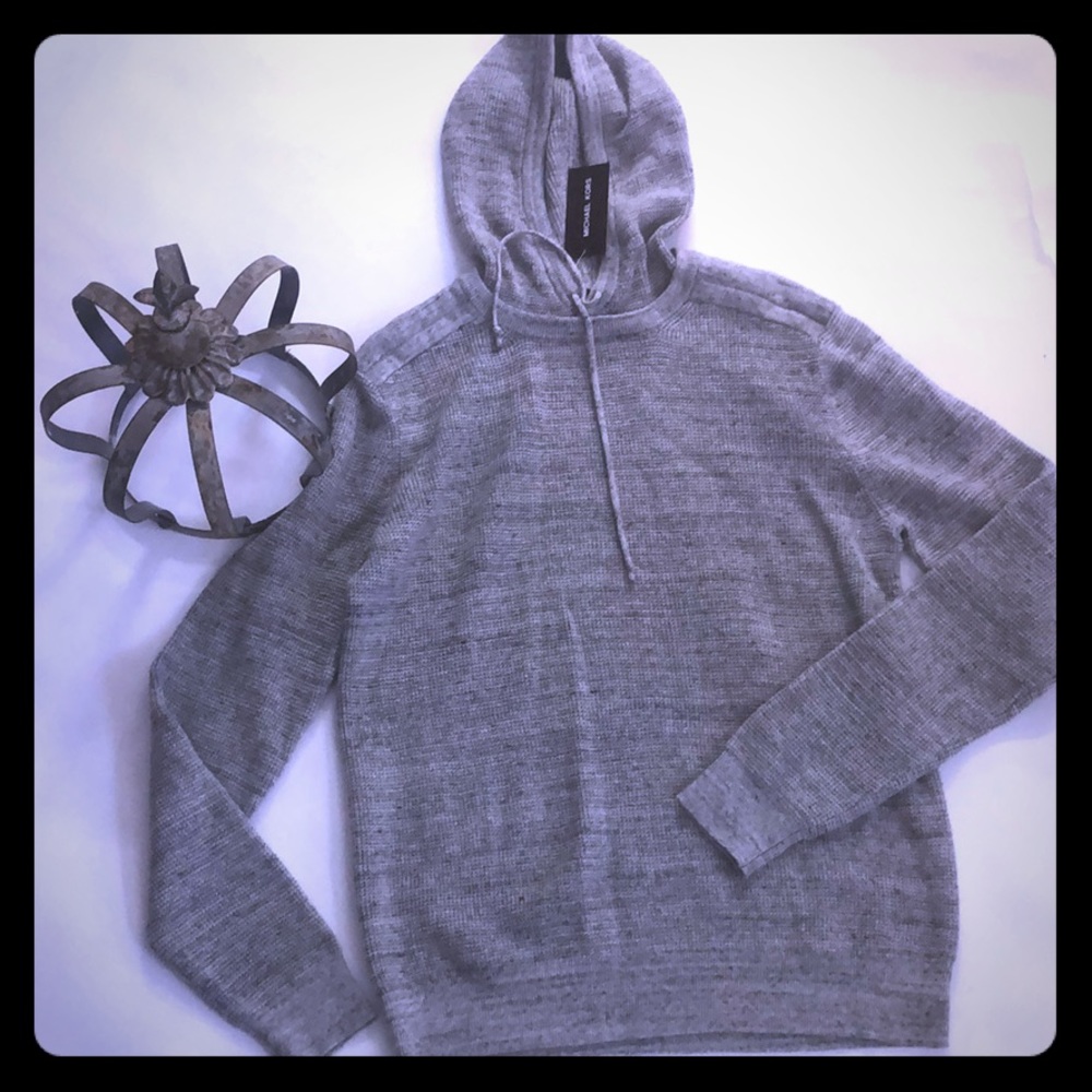 NWT Michael Kors Hooded Men’s Sweater M